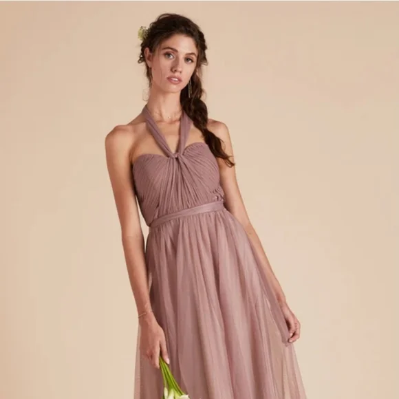 sandy mauve bridesmaid dresses Convertible Tulle Bridesmaid Dress, Cheapest Backless Bridesmaid Dress   Dairy Bridal